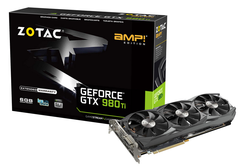 ZOTAC GeForce GTX 980 Ti AMP Edition | ZOTAC NVIDIA グラフィック ...