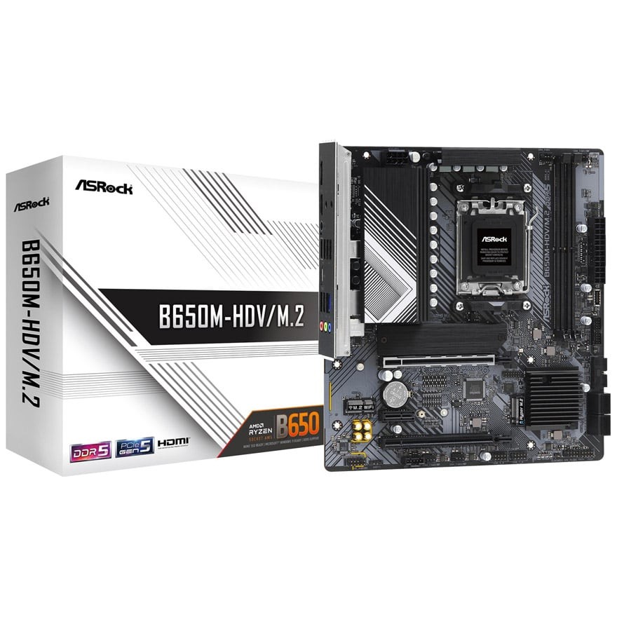 B650M-HDV/M.2 | ASRock マザーボード AMD B650チップセット