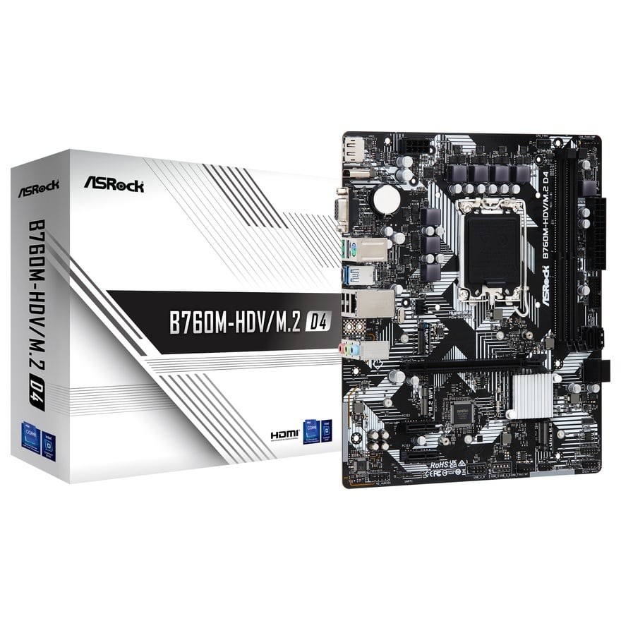 B760M-HDV/M.2 D4 | ASRock マザーボード Intel B760チップセット