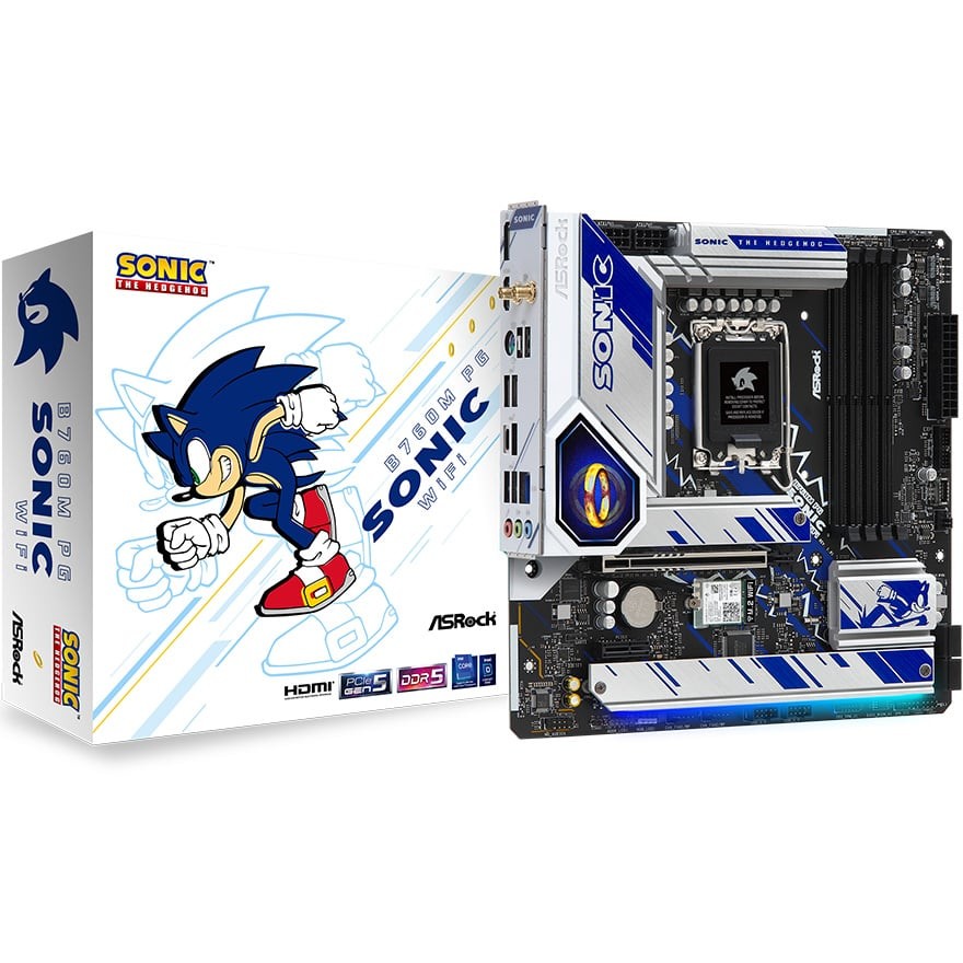 B760M PG SONIC WiFi | ASRock マザーボード Intel B760チップ