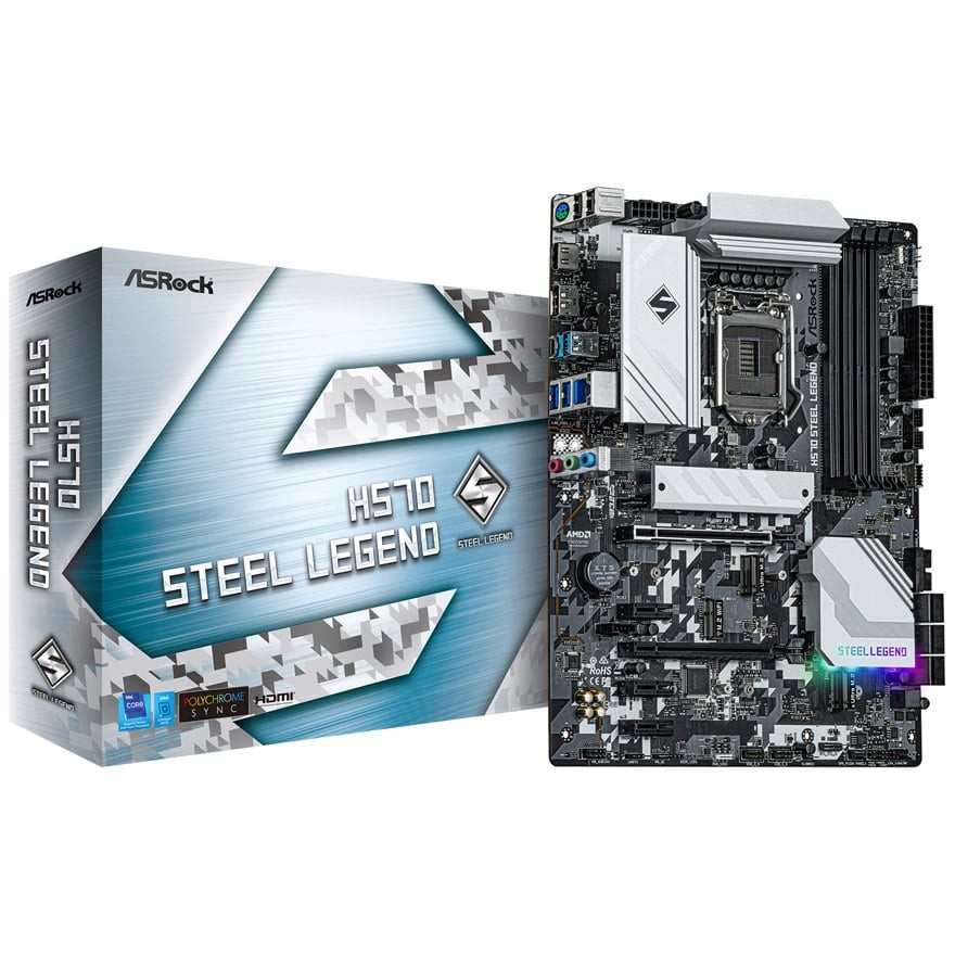 H570 Steel Legend | ASRock マザーボード Intel H570チップセット 