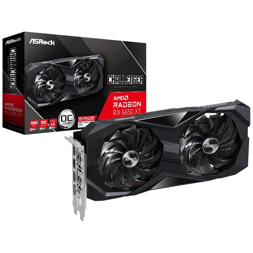 8GBD6-3DHL/OC Radeon RX 6650 XT グラフィック - PCパーツ