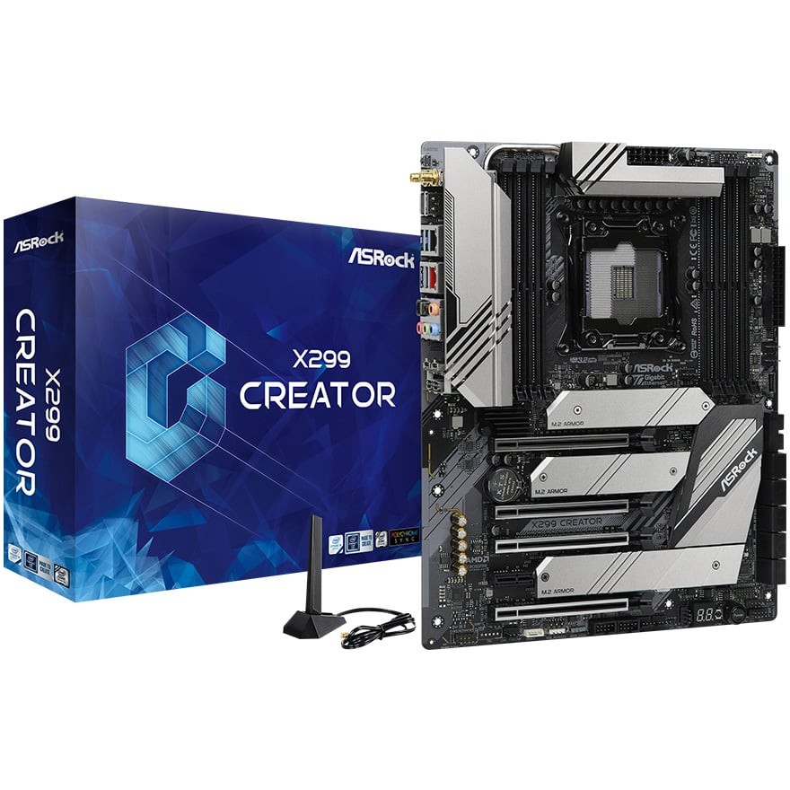 X299 Creator | ASRock マザーボード Intel X299チップセット | 株式