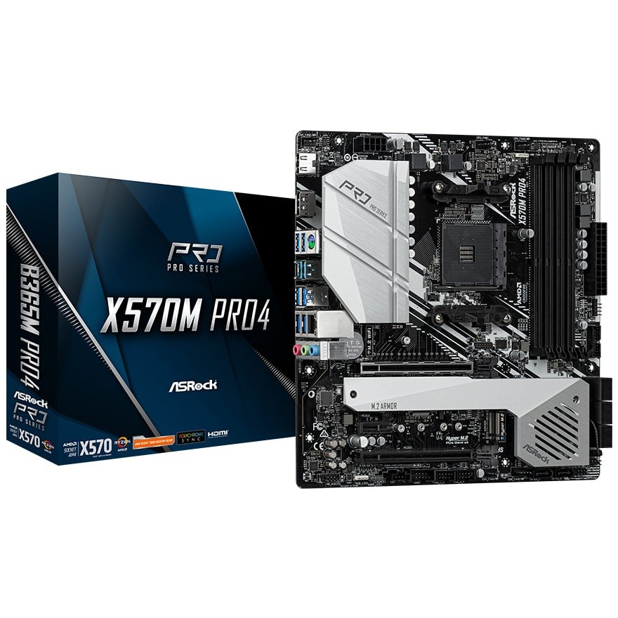 X570M Pro4 | ASRock マザーボード AMD X570チップセット | 株式