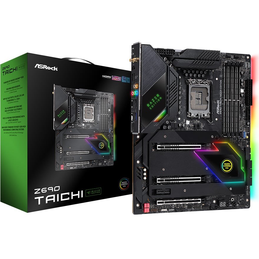 Z690 Taichi Razer Edition | ASRock マザーボード Intel Z690チップセット | 株式会社アスク