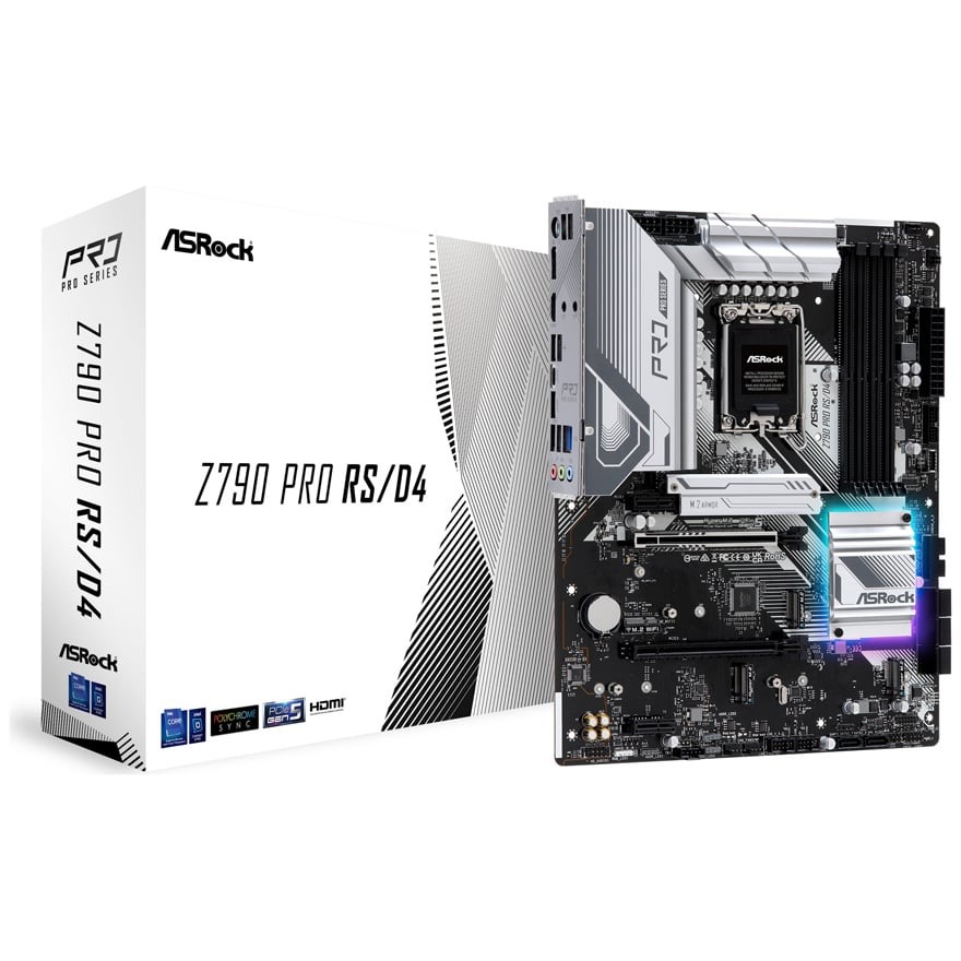 Z790 Pro RS/D4 | ASRock マザーボード Intel Z790チップセット | 株式会社アスク