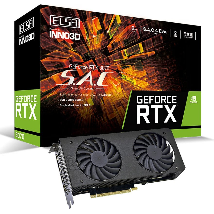 保証残あり】ELSA RTX3070 非LHR | annepediatra.com.br