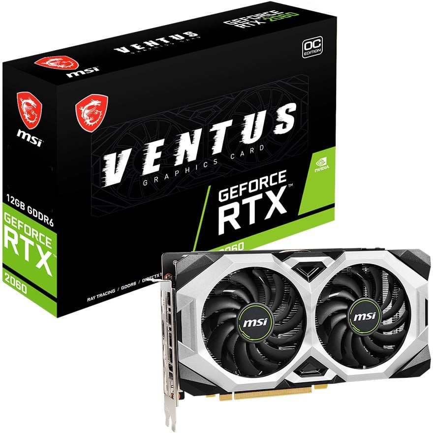 GeForce RTX 2060 VENTUS 12G OC | MSI グラフィックボード