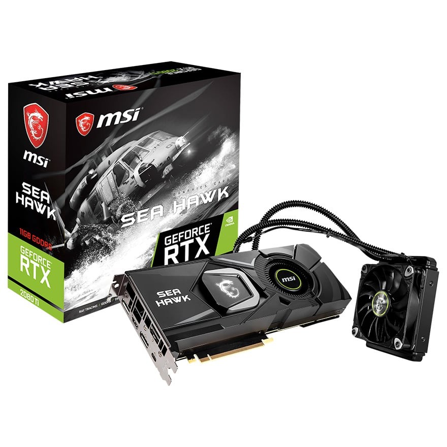 Msi geforce rtx 2080 ti sea hawk x обзор