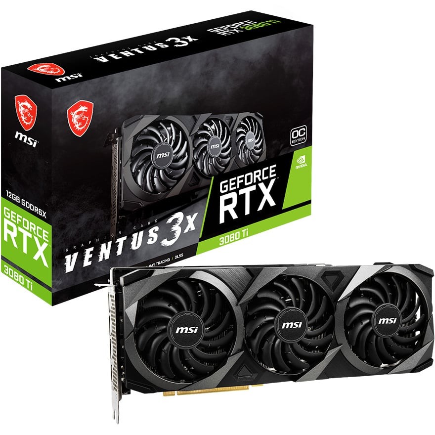 Msi geforce rtx 3080 ti ventus 3x 12g oc обзор