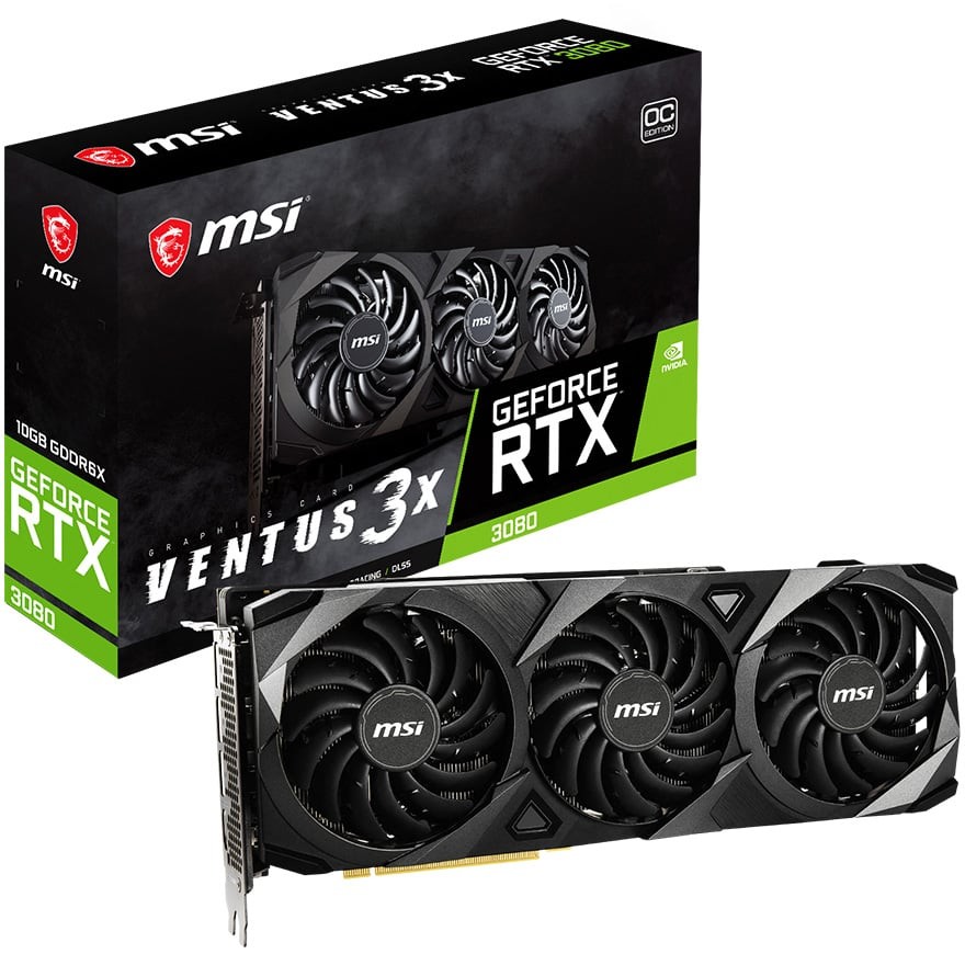 GeForce RTX 3080 VENTUS 3X 10G OC | MSI グラフィックボード