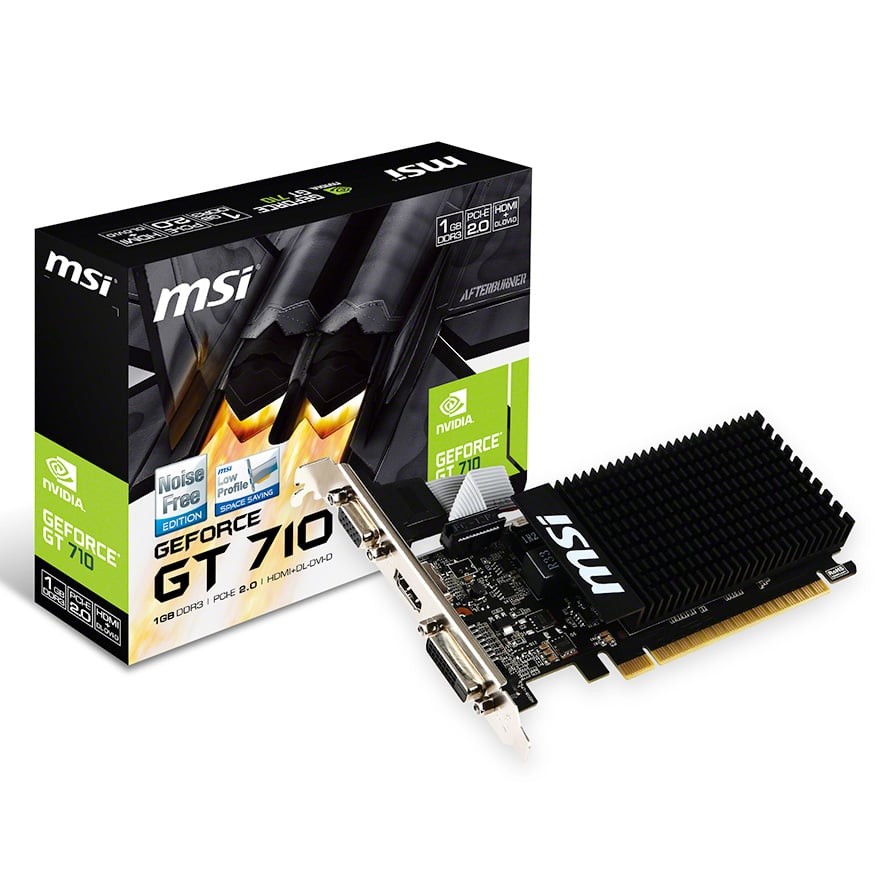 GT 710 1GD3H LP | MSI グラフィックボード GeForce GT 710 | 株式会社