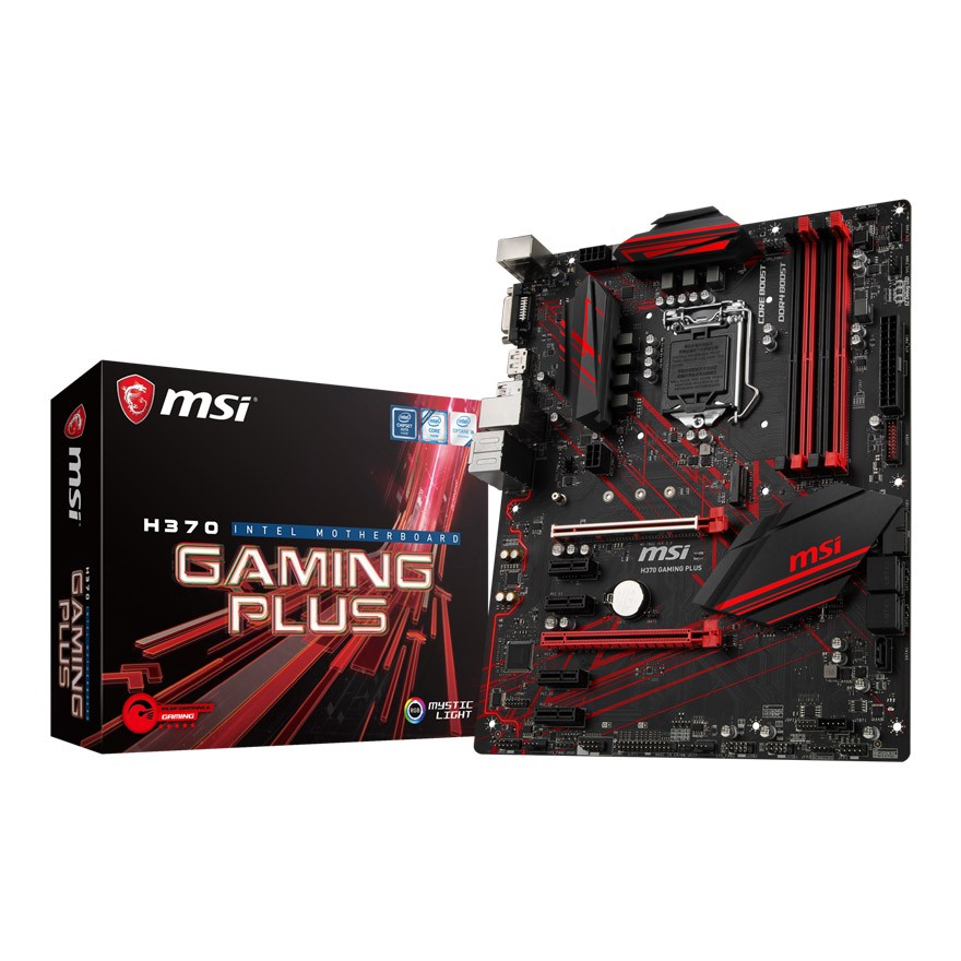 H370 GAMING PLUS | MSI マザーボード Intel H370チップセット | 株式