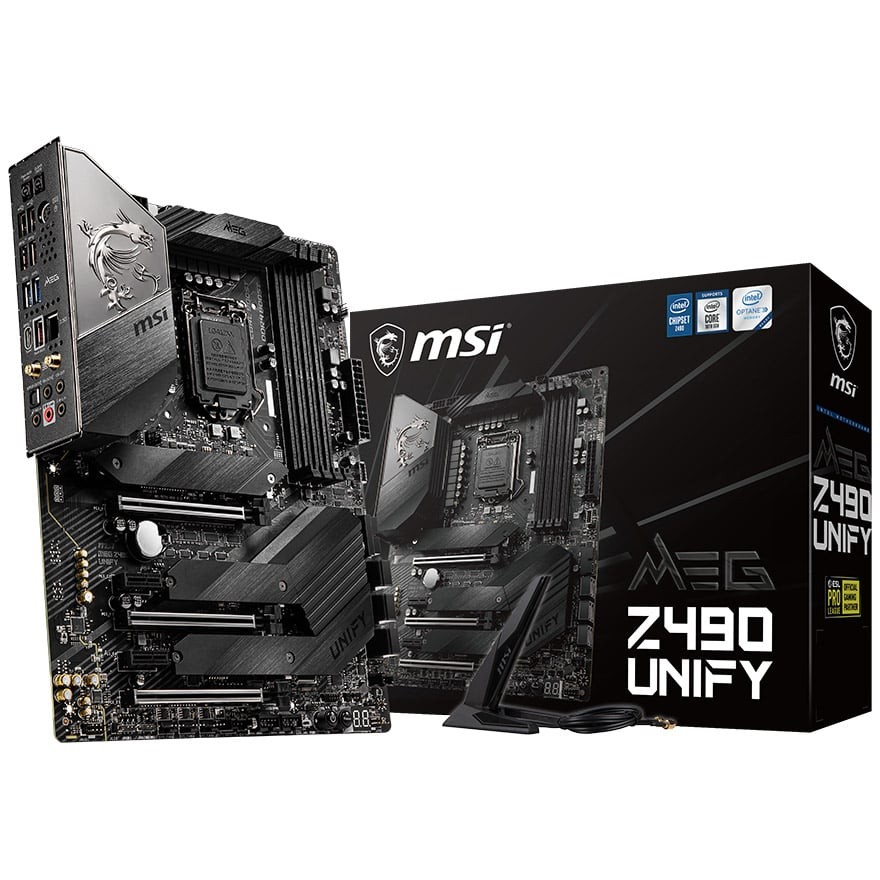 MEG Z490 UNIFY | MSI マザーボード Intel Z490チップセット | 株式