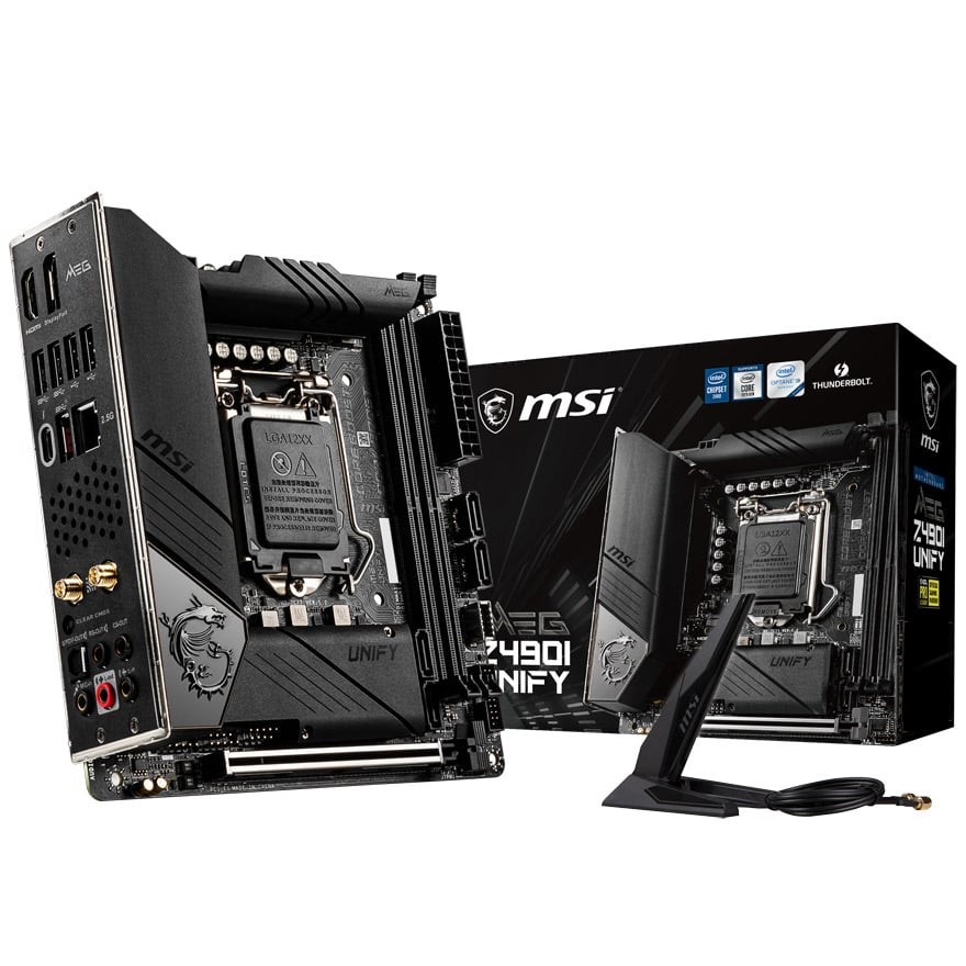 MEG Z490I UNIFY | MSI マザーボード Intel Z490チップセット | 株式