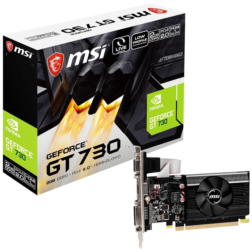 N730K-2GD3/LP | MSI グラフィックボード GeForce GT 730 | 株式会社アスク