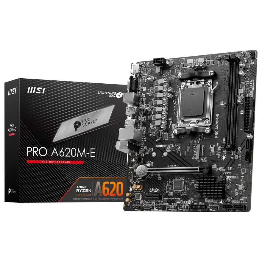 PRO A620M-E | MSI マザーボード AMD A620チップセット | 株式会社アスク