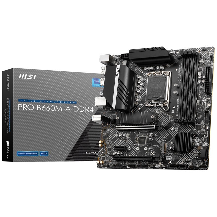 PRO B660M-A DDR4 | MSI マザーボード Intel B660チップセット 