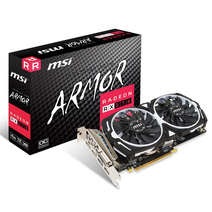 Radeon RX 570 ARMOR 4G OC | MSI グラフィックボード RADEON RX 570