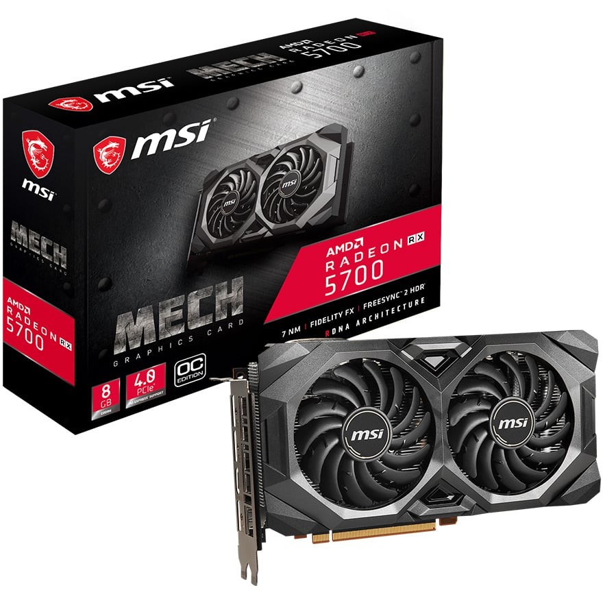 Msi rx5700 mech замена термопрокладок