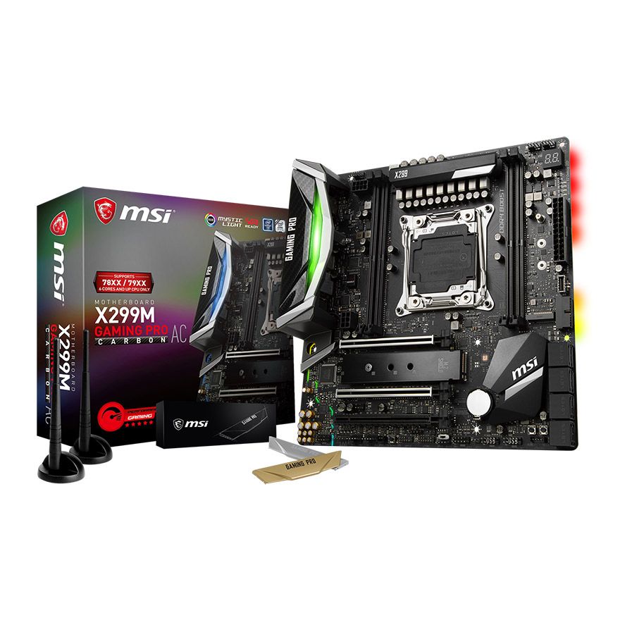 X299M GAMING PRO CARBON AC | MSI マザーボード Intel X299チップ