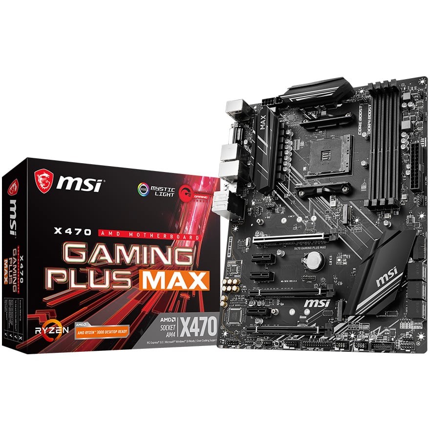 X470 GAMING PLUS MAX | MSI マザーボード AMD X470チップセット 