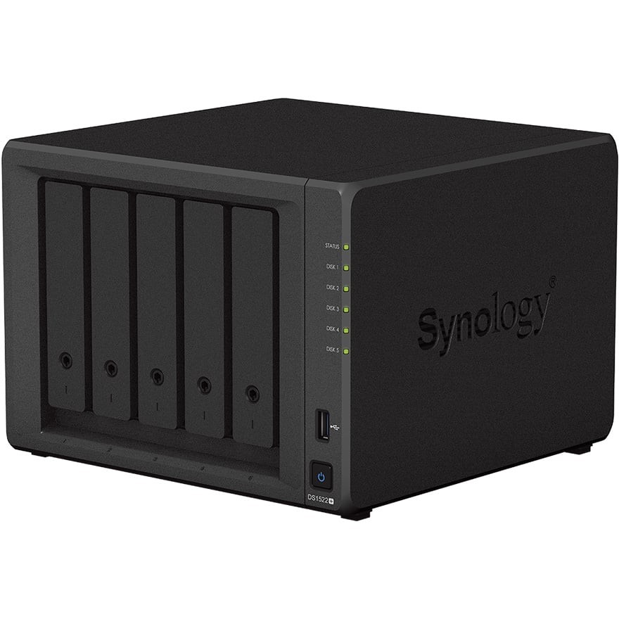 DiskStation DS1522+ | Synology ビジネス向け 5ベイオールインワン