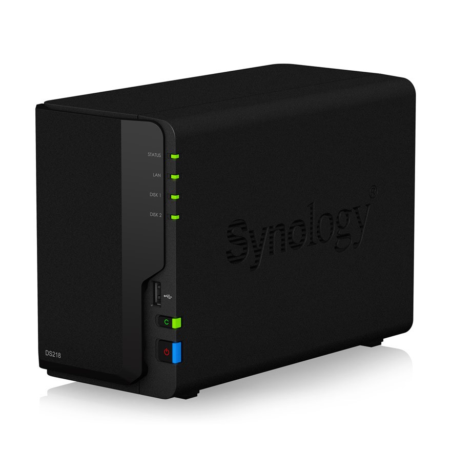 【メモリ増設済み】Synology DS218+ 美品スマホ・タブレット・パソコン