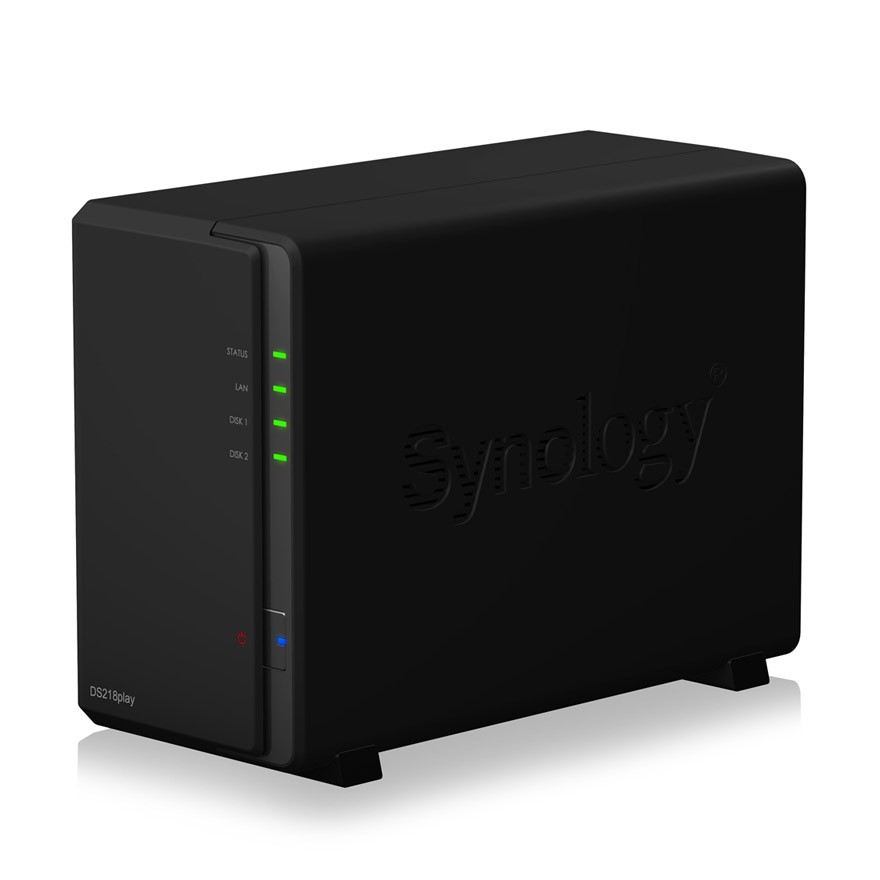 DiskStation DS218play | Synology 2ベイオールインワンNASキット