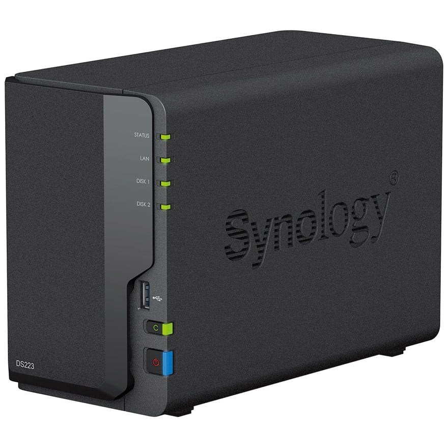 DiskStation DS223 | Synology 2ベイオールインワンNASキット | 株式