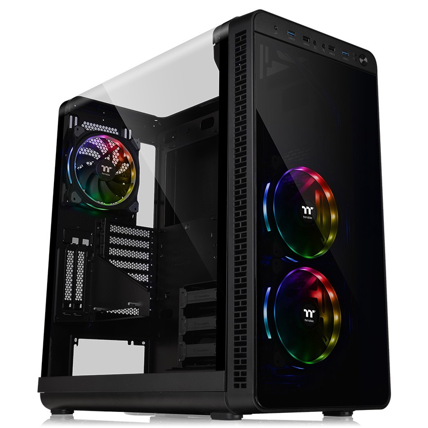 PCケース Thermaltake VIEW37RGB plus E-ATX対応-