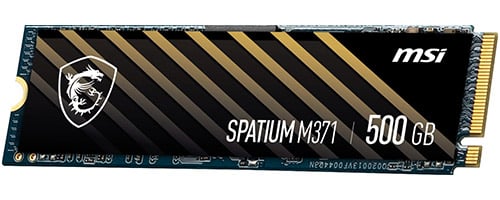 MSI SPATIUM M371 500GB 製品画像